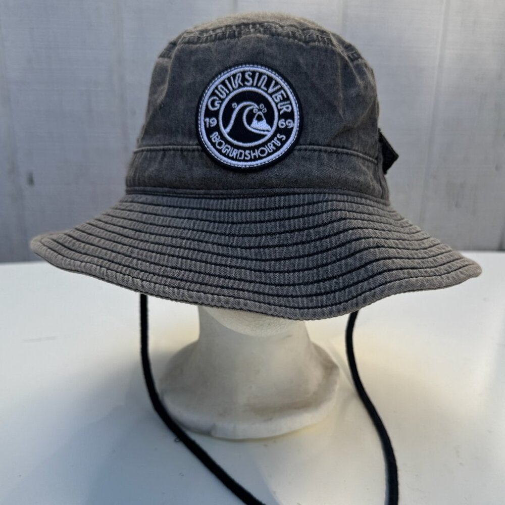 Quiksilver Chills Bucket Hat Washed Out Grey S/M